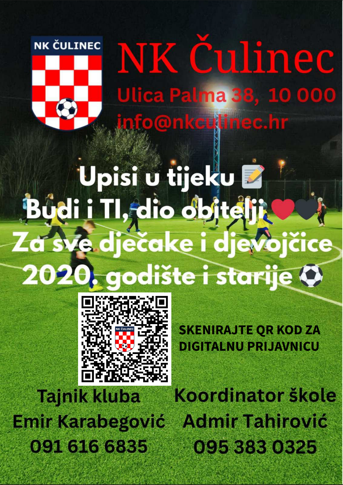 Upisi u školu nogometa