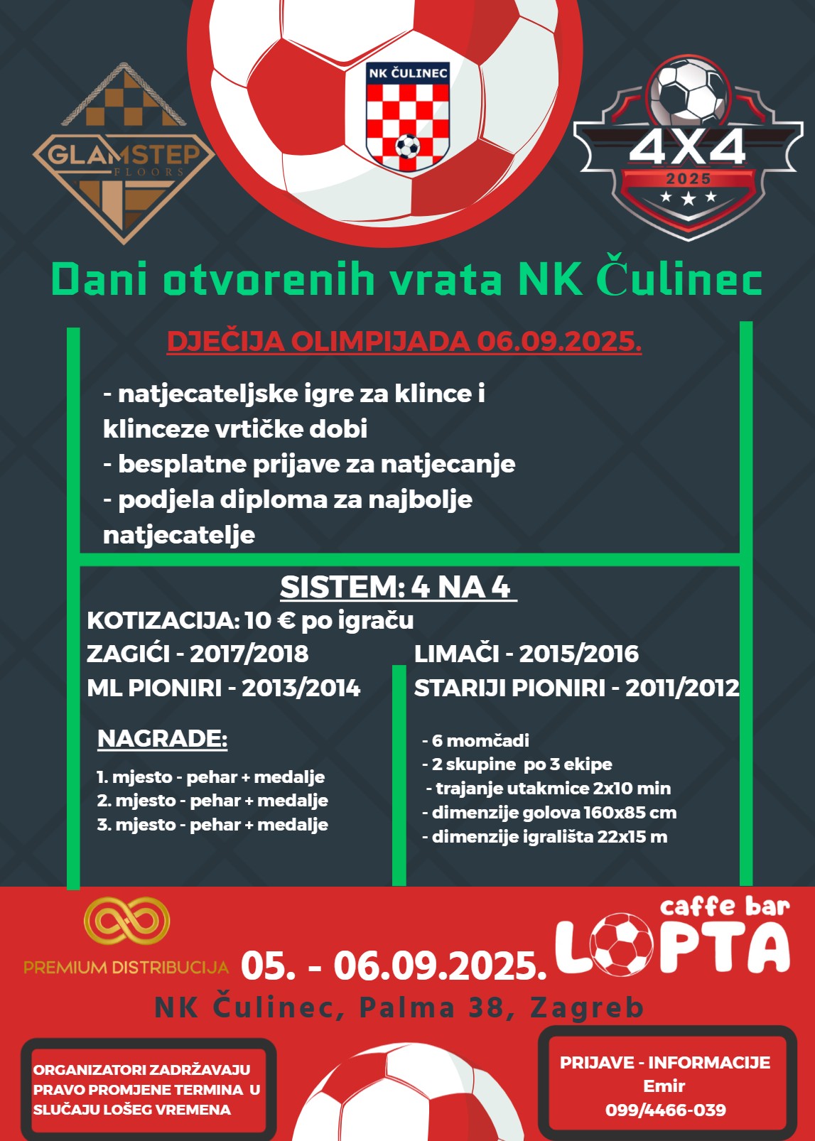Dani otvorenih vrata NK Čulinec 2025